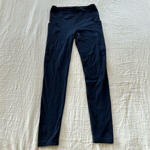 Athleta Girl Dark Blue legging Size XL/14